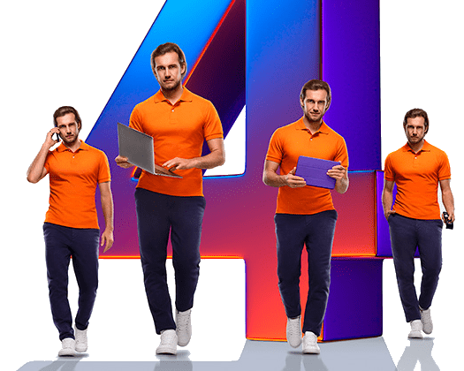 Великолепная четверка Ростелеком в деревня Дерновка (Липецкая область)